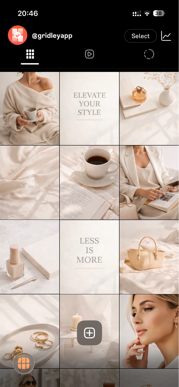 Gridley — Instagram feed preview and grid planner app